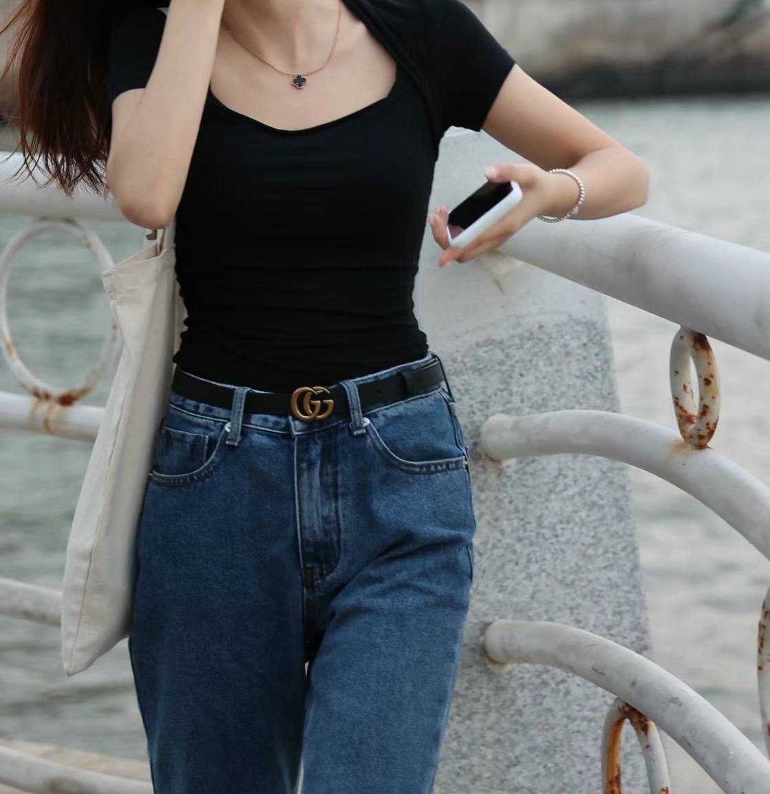 訂貨📮 經典款🥨  Gucci GG MARMONT  2cm belt  size 70/75/80/85/90/95/100cm  