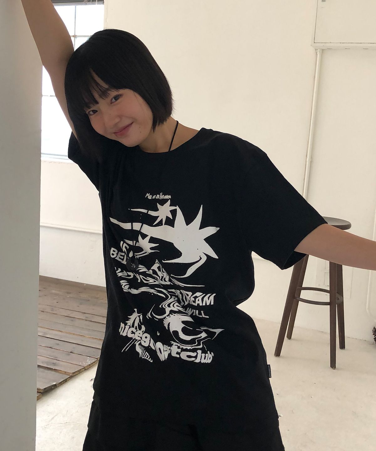 🇰🇷訂購｜NICE GHOST CLUB｜Tornado logo t-shirt  2色