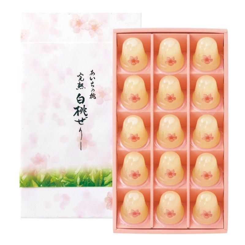 名古屋限定桃花亭 迷你熟白桃果凍🍑8入/15入