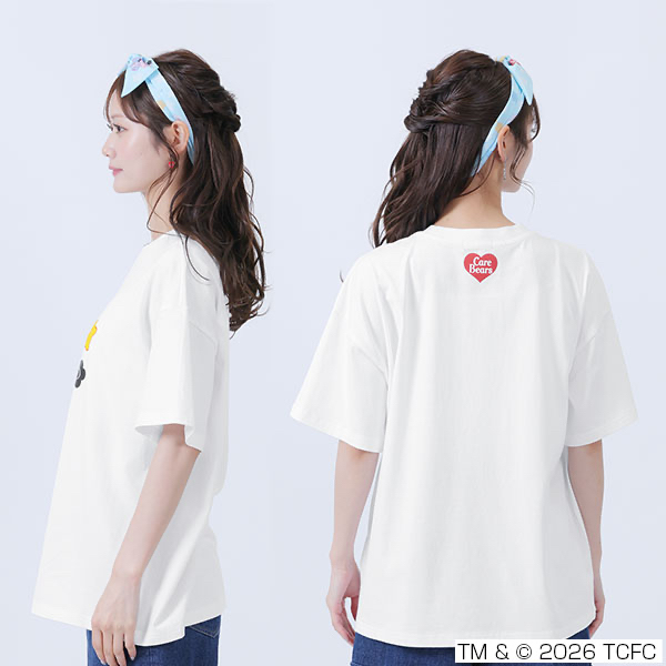 🎀【預訂】MARY QUANT x Care Bears Logo Big T-shirt W