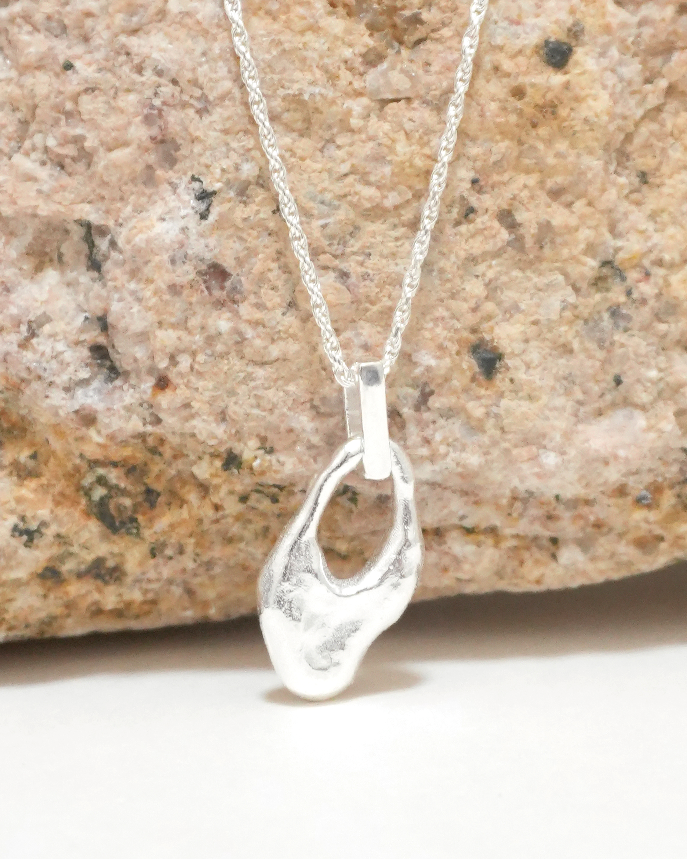 Sleek Sculptural Necklace