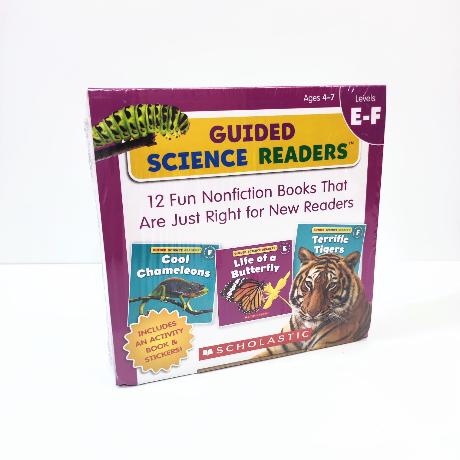  Guided Science Readers A-E 科學5盒 Scholastic  S70