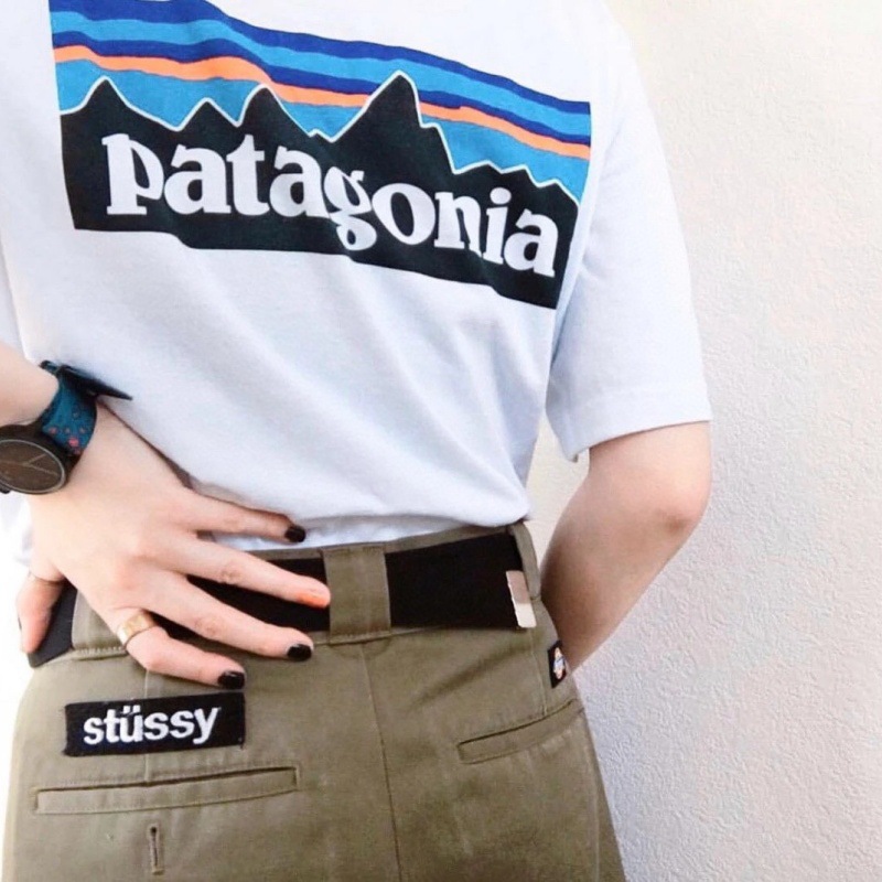 預訂 Pata gonia 經典款男女情侶環保Organic 短袖Tee