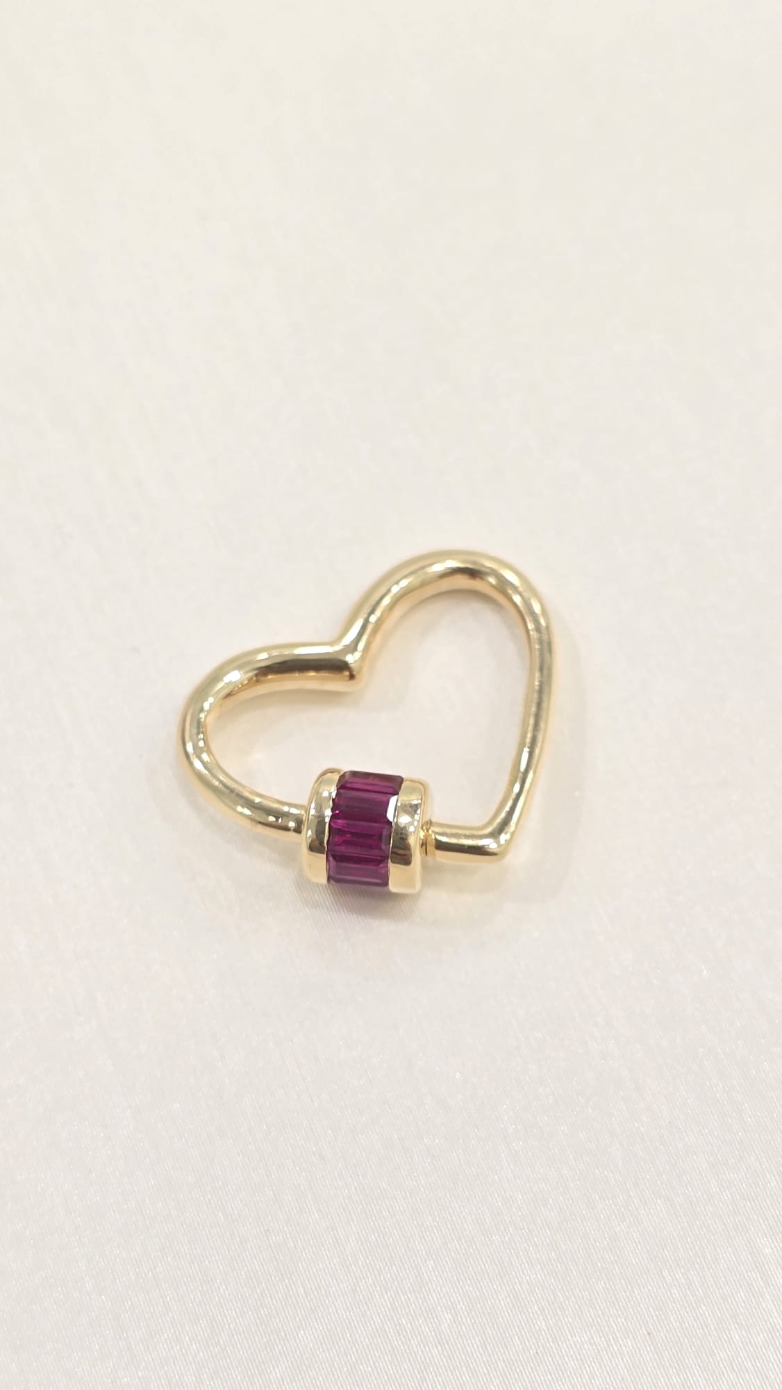 18K金紅寶石吊墜 R0.58ct