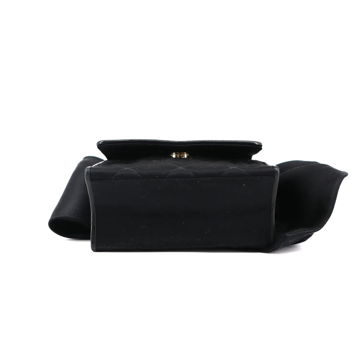 Chanel Vintage Satin Bow Evening Bag