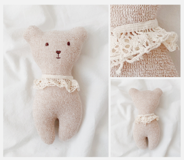 韓國Malolotte 有機棉搖鈴公仔