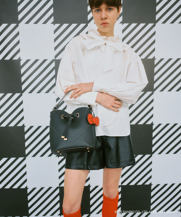 日本預訂📍日本VIS x Hello Kitty別注系列 - 心形款手袋 不包郵