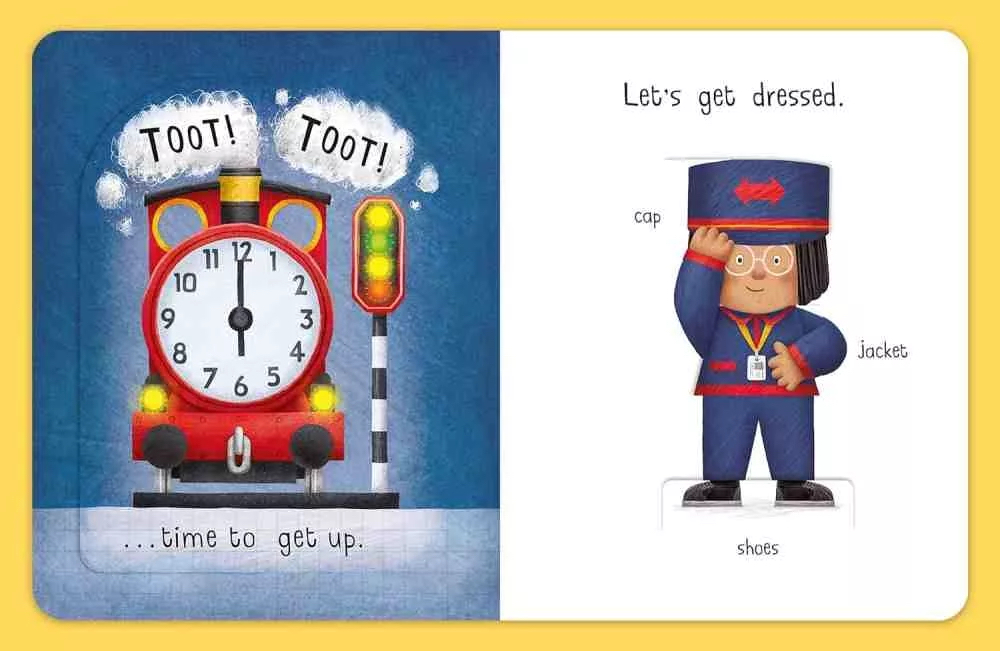 Busy Day: Train Driver: An action play book