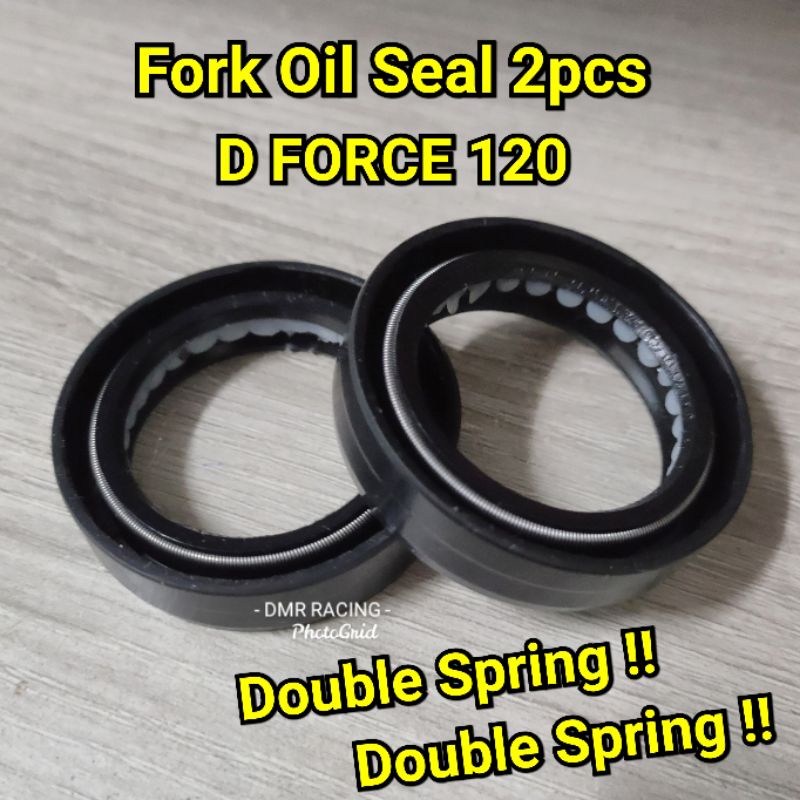 DEMAK D FORCE 120 Fork Oil Seal 2pcs (Double Spring)