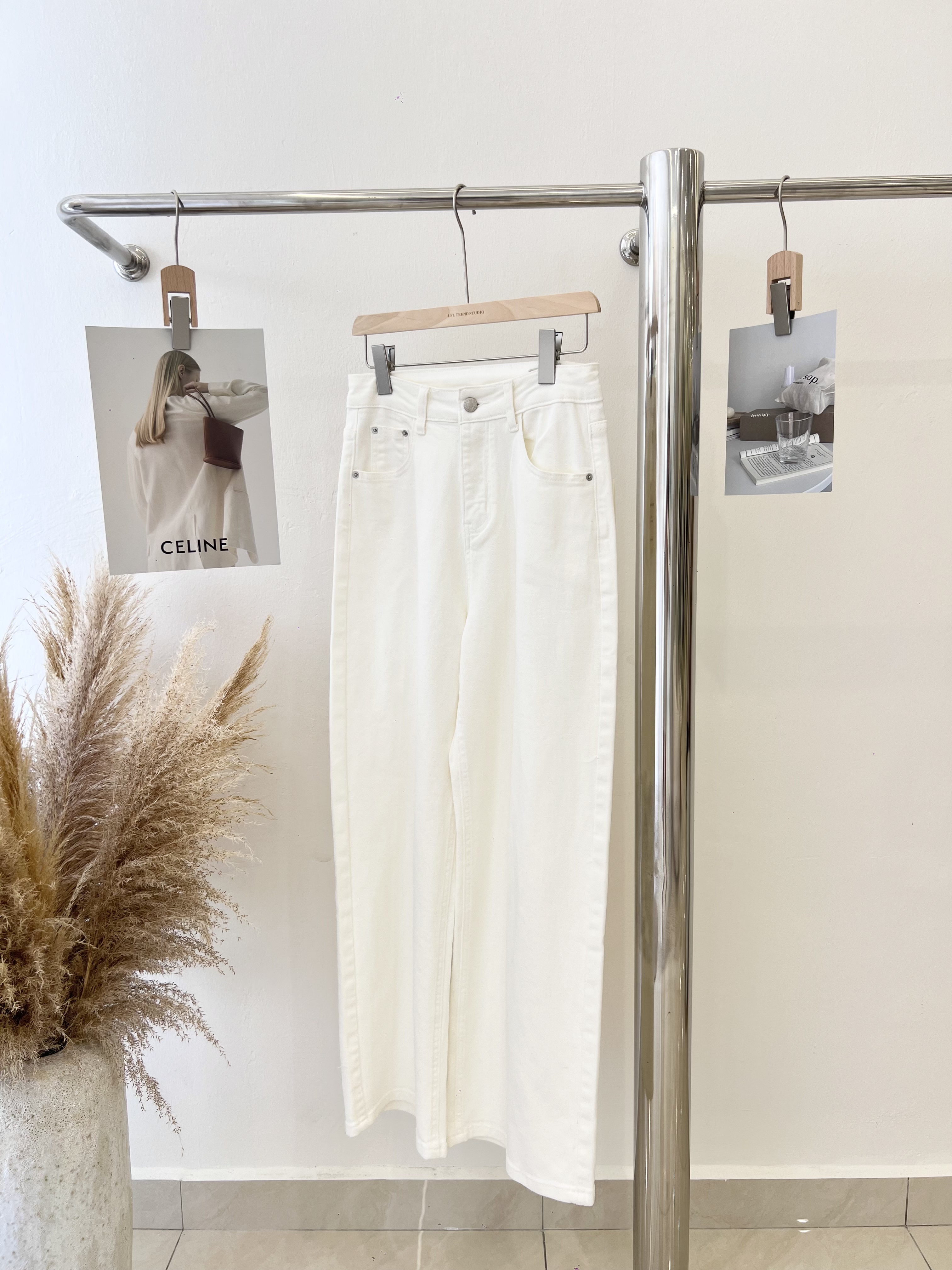 6885 爆款显瘦牛仔长裤