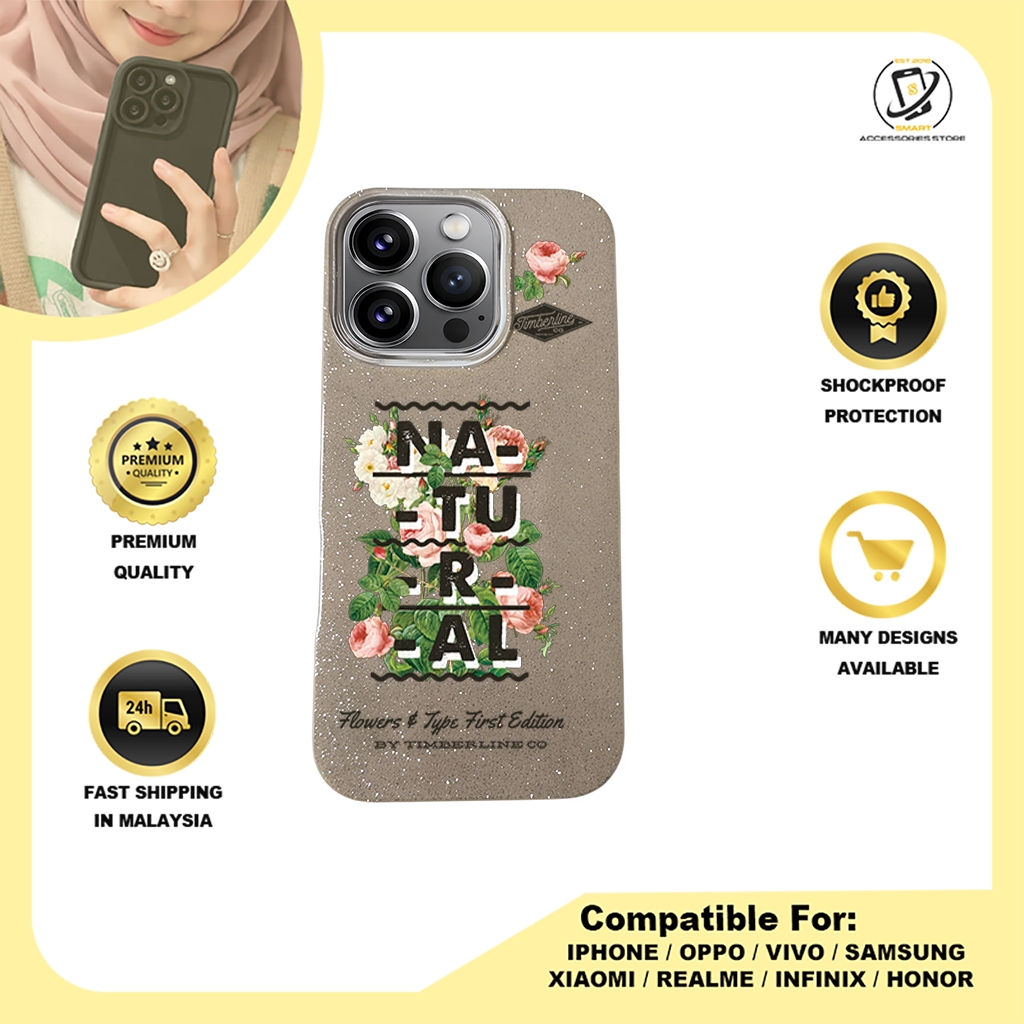 BLING CASE PHONE FOR IPHONE - DESIGN FLOWER A5