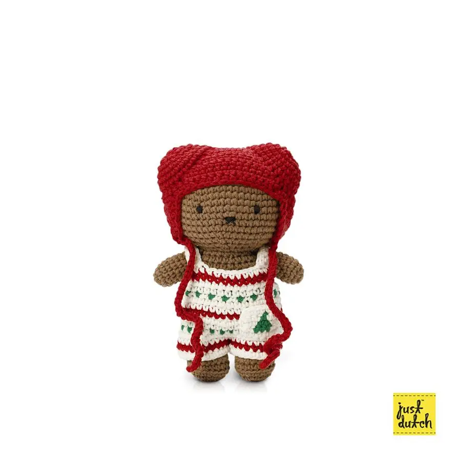 📦訂購 台灣代購 荷蘭 Just Dutch 手工編織 米菲 Miffy Boris 布偶聖誕洋裝 公仔
