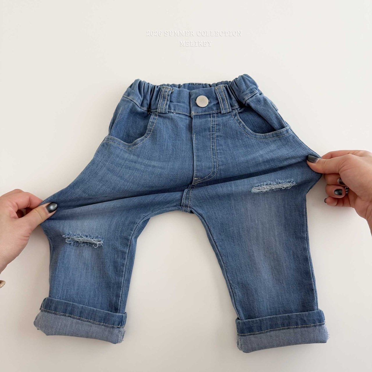 Capri Denim Pants
