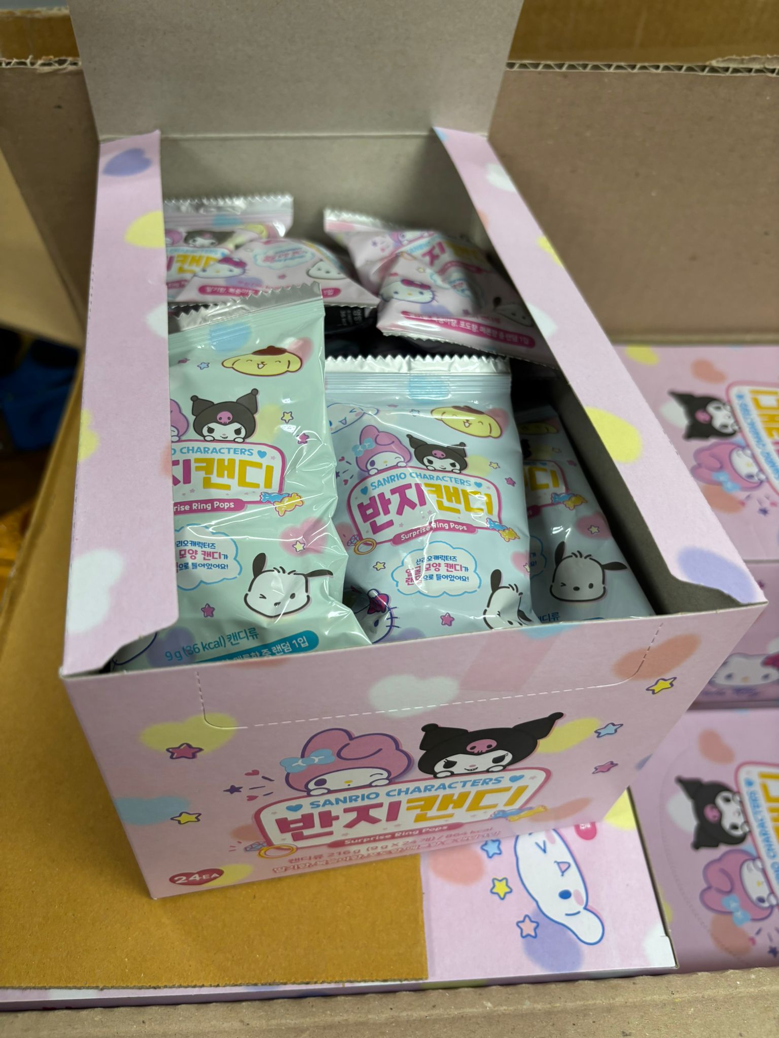 YW260780 - 韓國Sanrio 角色立體戒子糖 