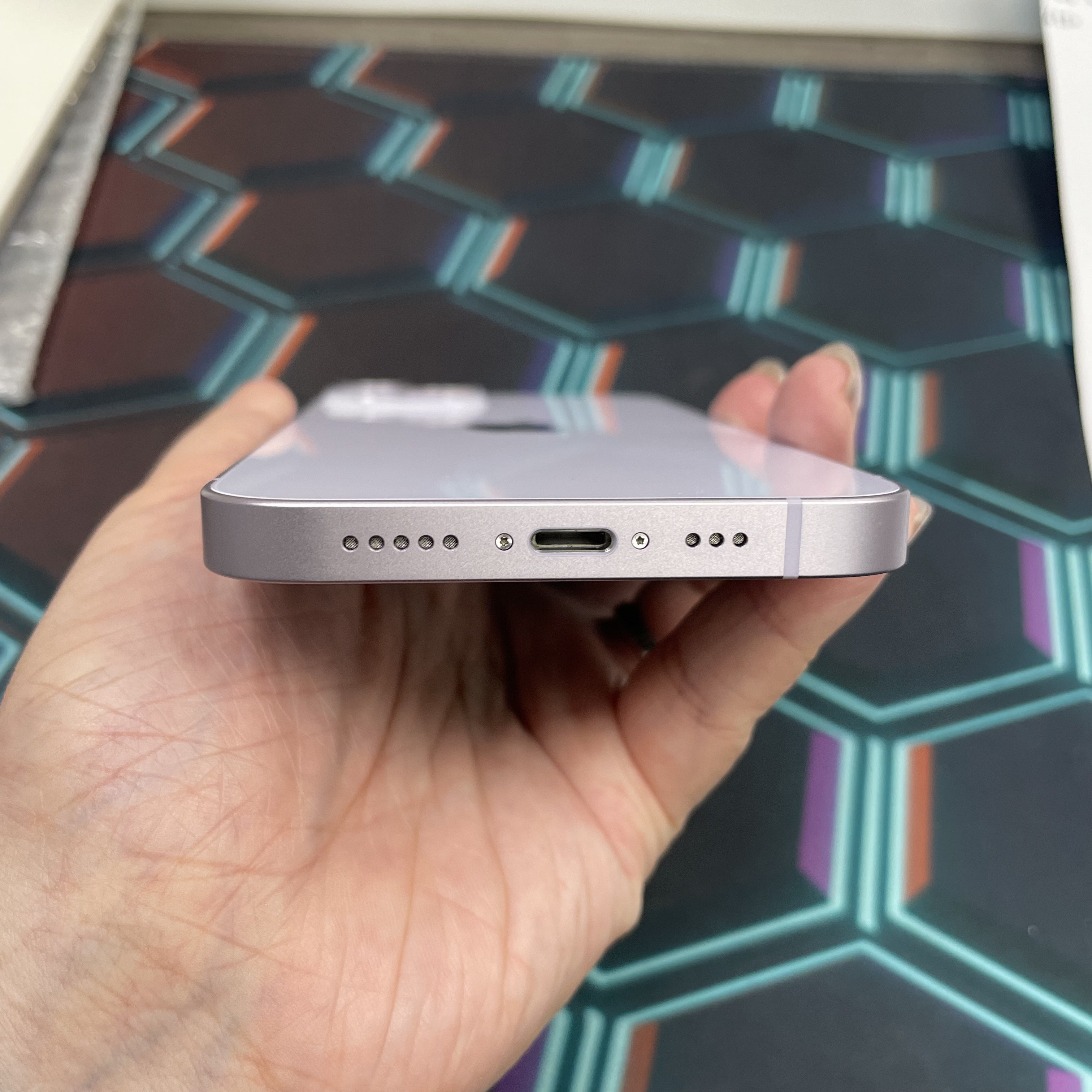 *7291 14 完美機 128GB 電100 紫色 purple