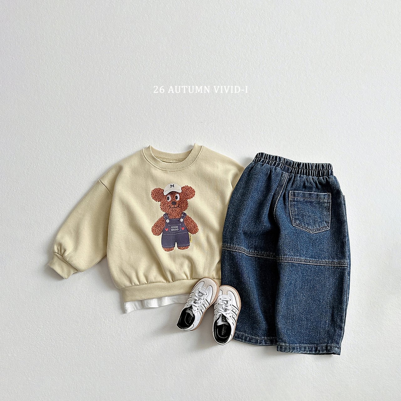 Vivid | Incision denim pants