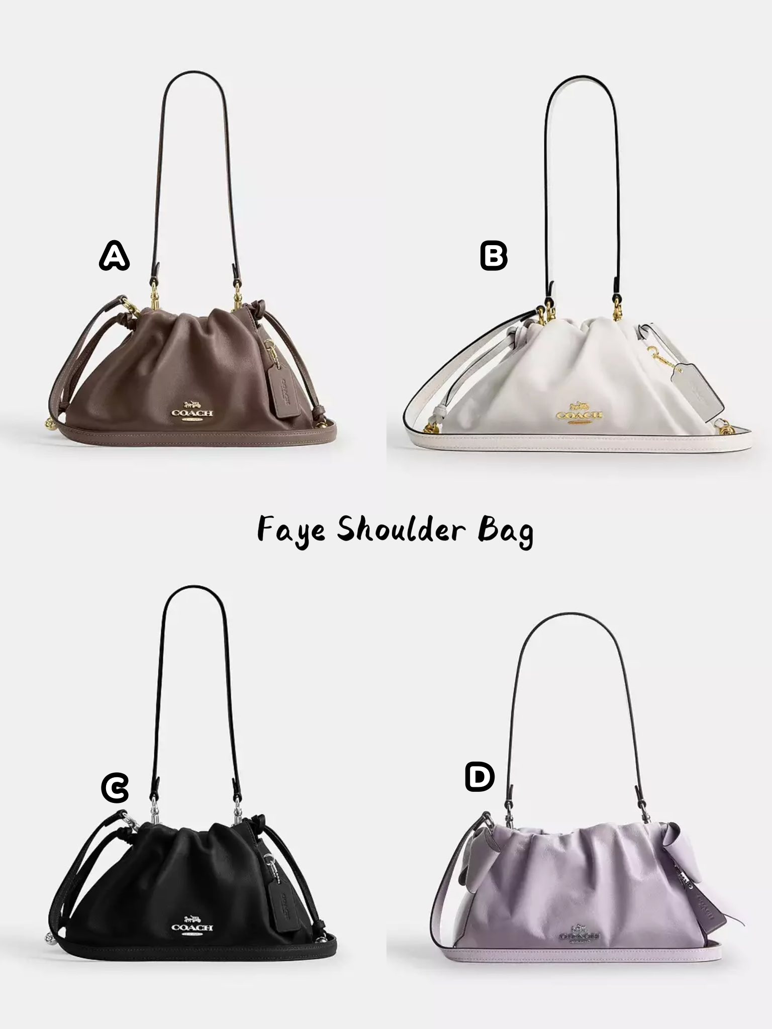 COACH Faye Shoulder Bag