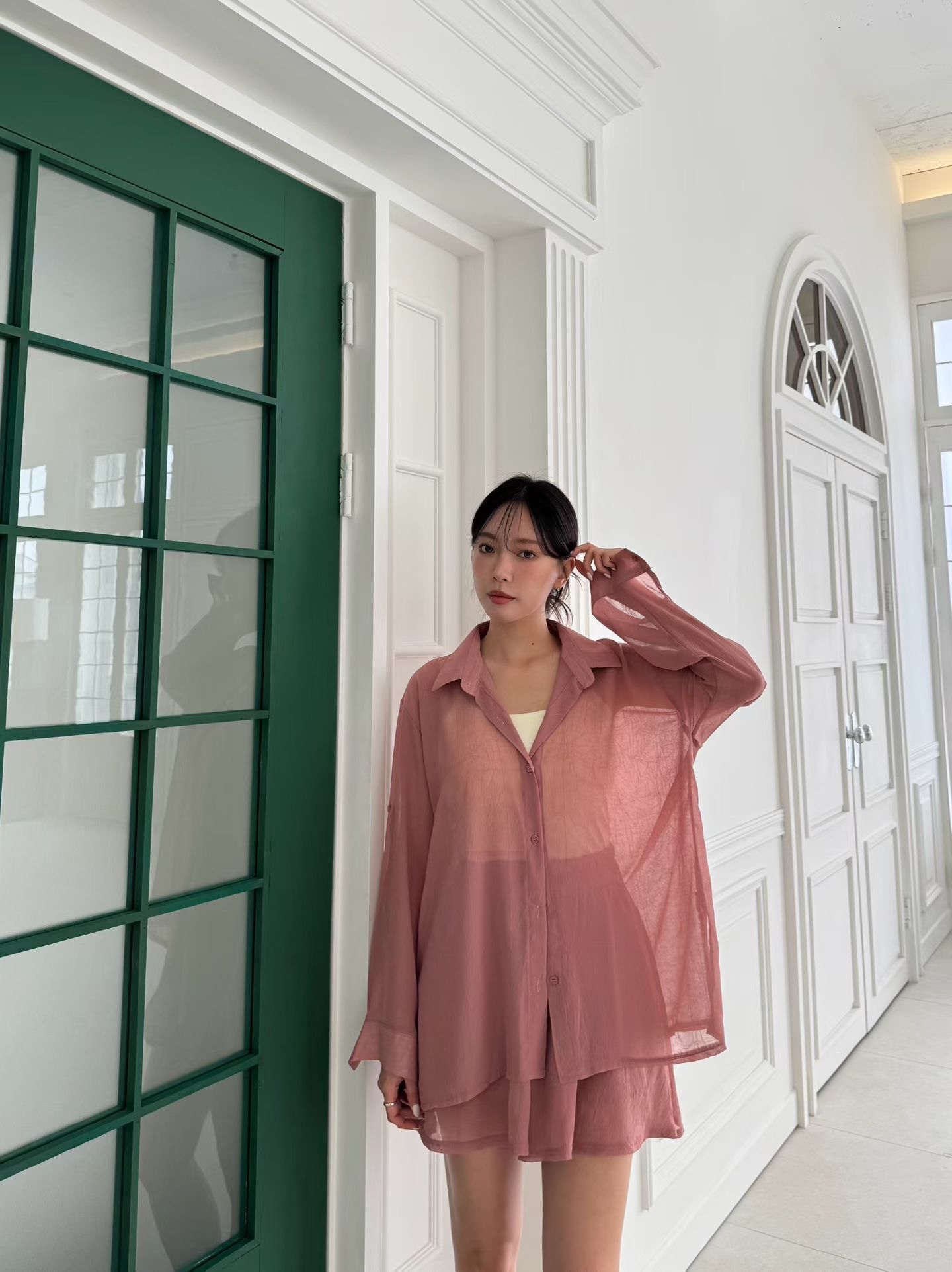 MG08_05 輕薄透視SHIRT (3色)