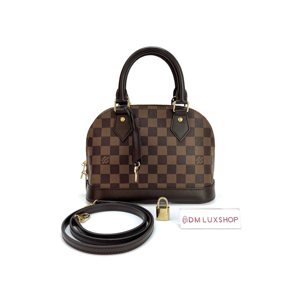 LV Damier Alma BB GHW 