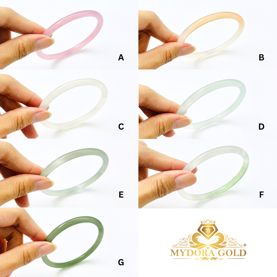 MYDORA Gelang Chalcedony Jade