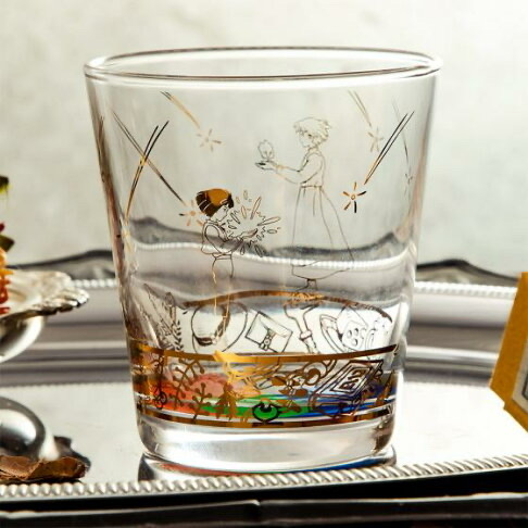 哈爾的移動城堡 魔幻彩色玻璃杯