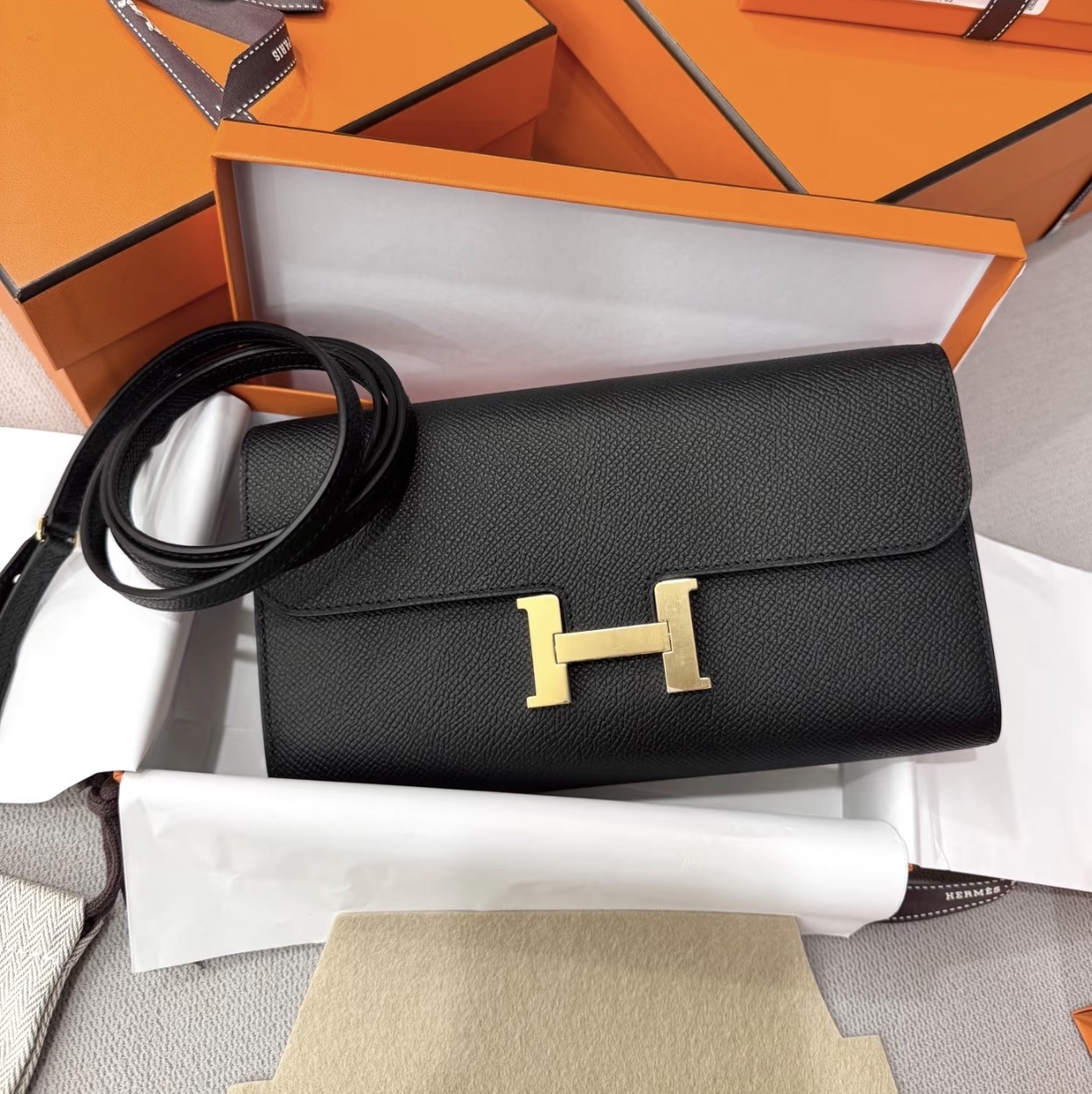 Constance to go 黑金 Epsom K Stamp