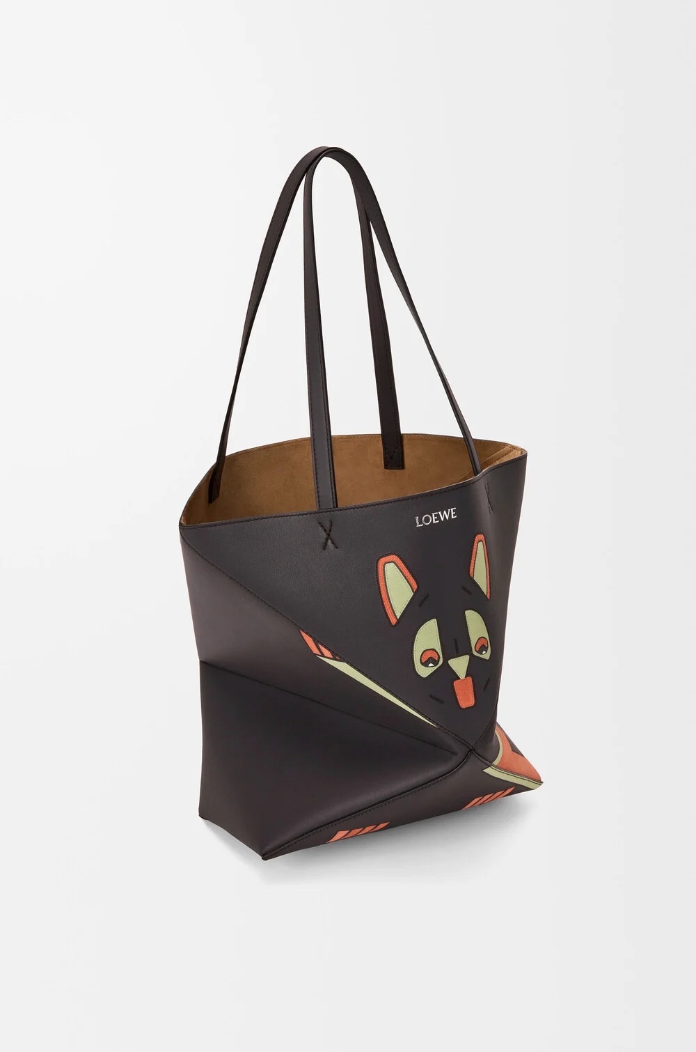 Loewe 女士 LOEWE x Louis Wain 单肩包均码码中号、25.5cm*14.5cm*31.5cm 