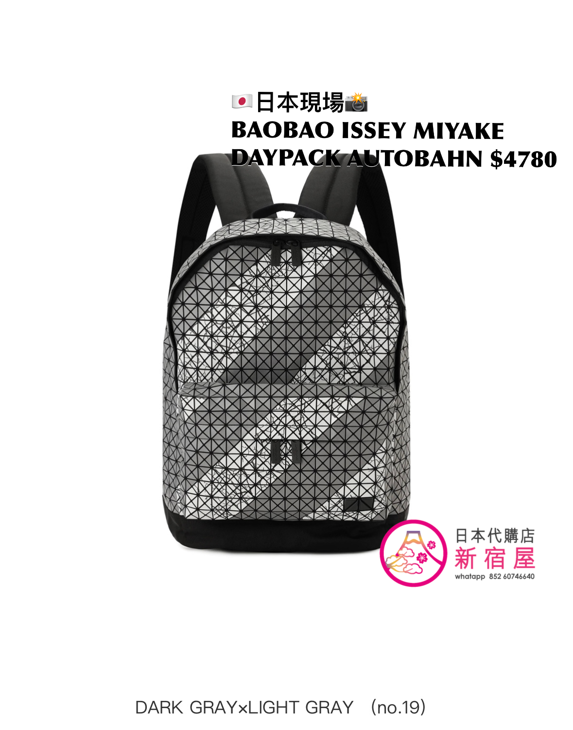 BAOBAO ISSEY MIYAKE DAYPACK AUTOBAHN