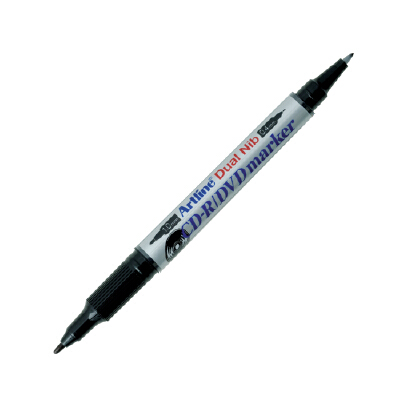 Artline/CD-R/DVD/Marker Dual Nib/Penanda/Writing Pen/841T