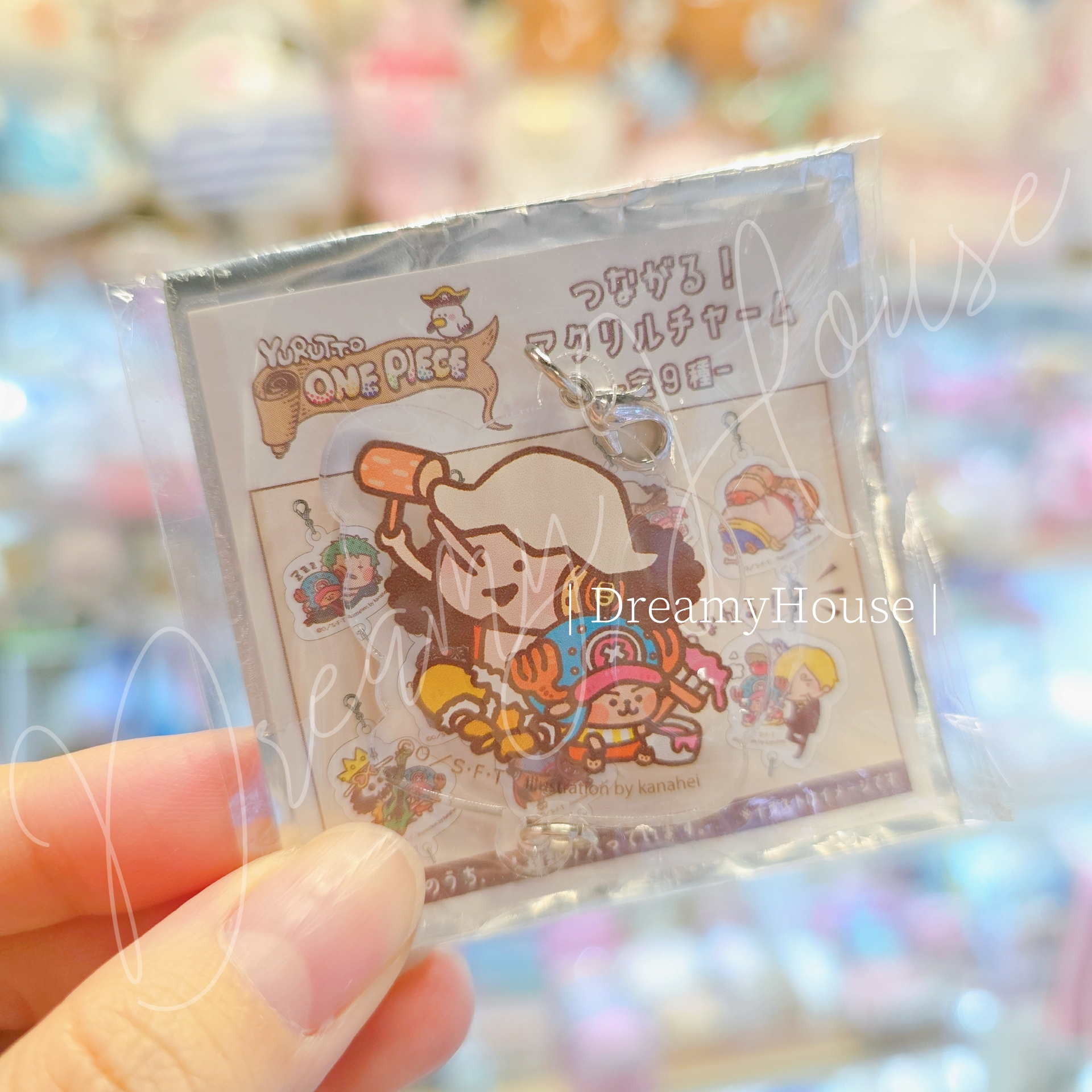 日本 kanahei ☠️YURUTTO ONE PIECE⚓️ 吊飾 Charm