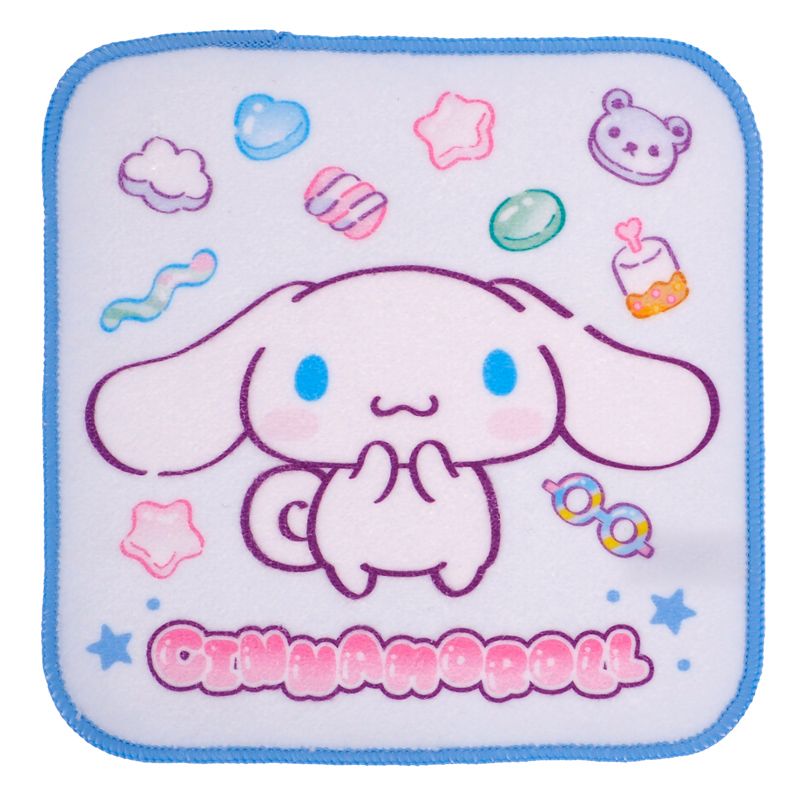 Cinnamoroll Mini Towel Set (2 pcs./ packs) w/ Plastic Tube 迷你方巾(2條裝)連膠樽