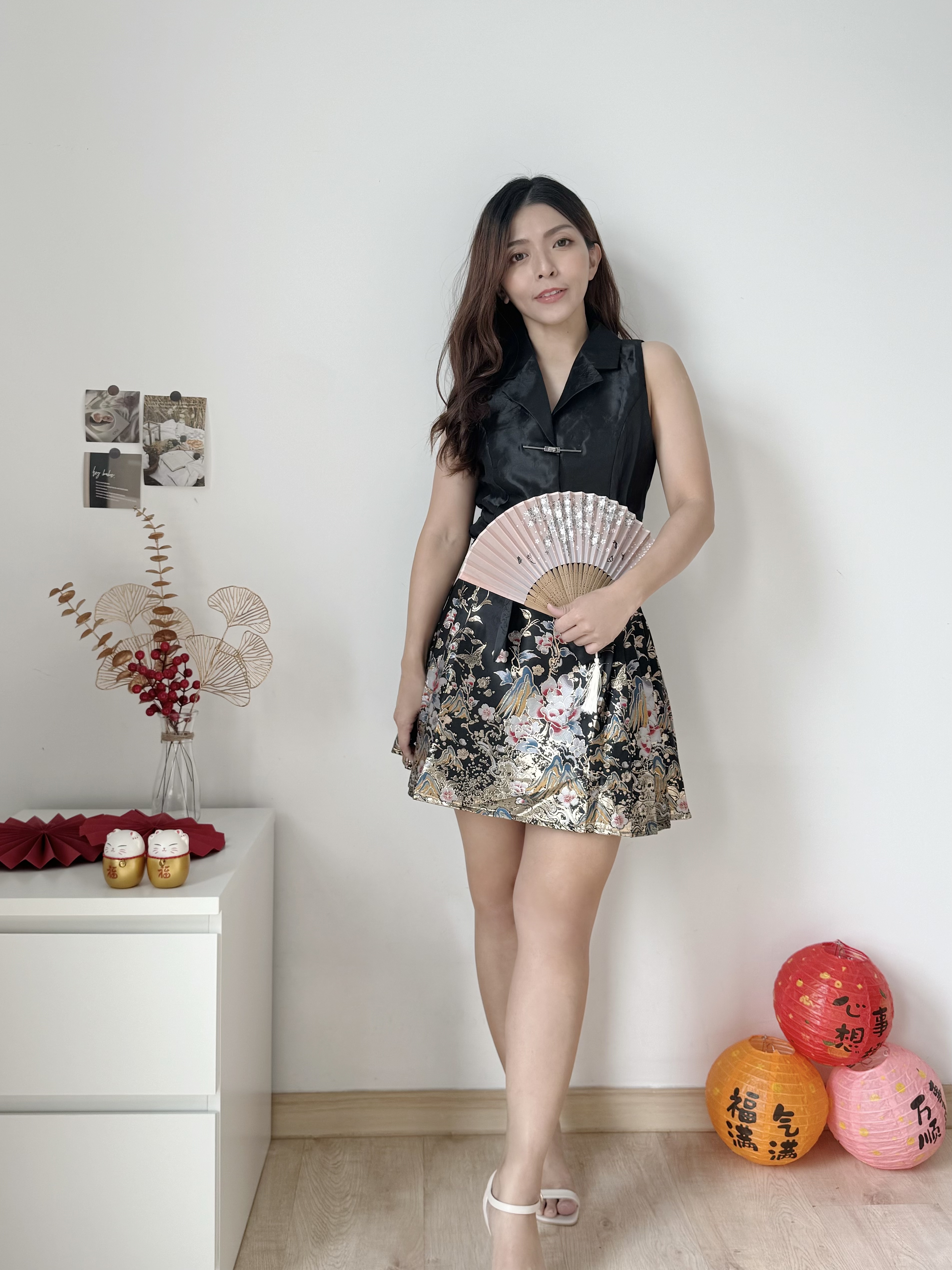 “锦织归韵” 新中式马甲+马面裙套装 (3 colours) 高品✨Premium Quality