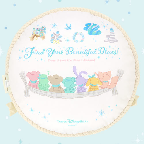 【預訂】DisneySea 25th Duffy Find Your Beautiful Blue Part 2 - cushion 