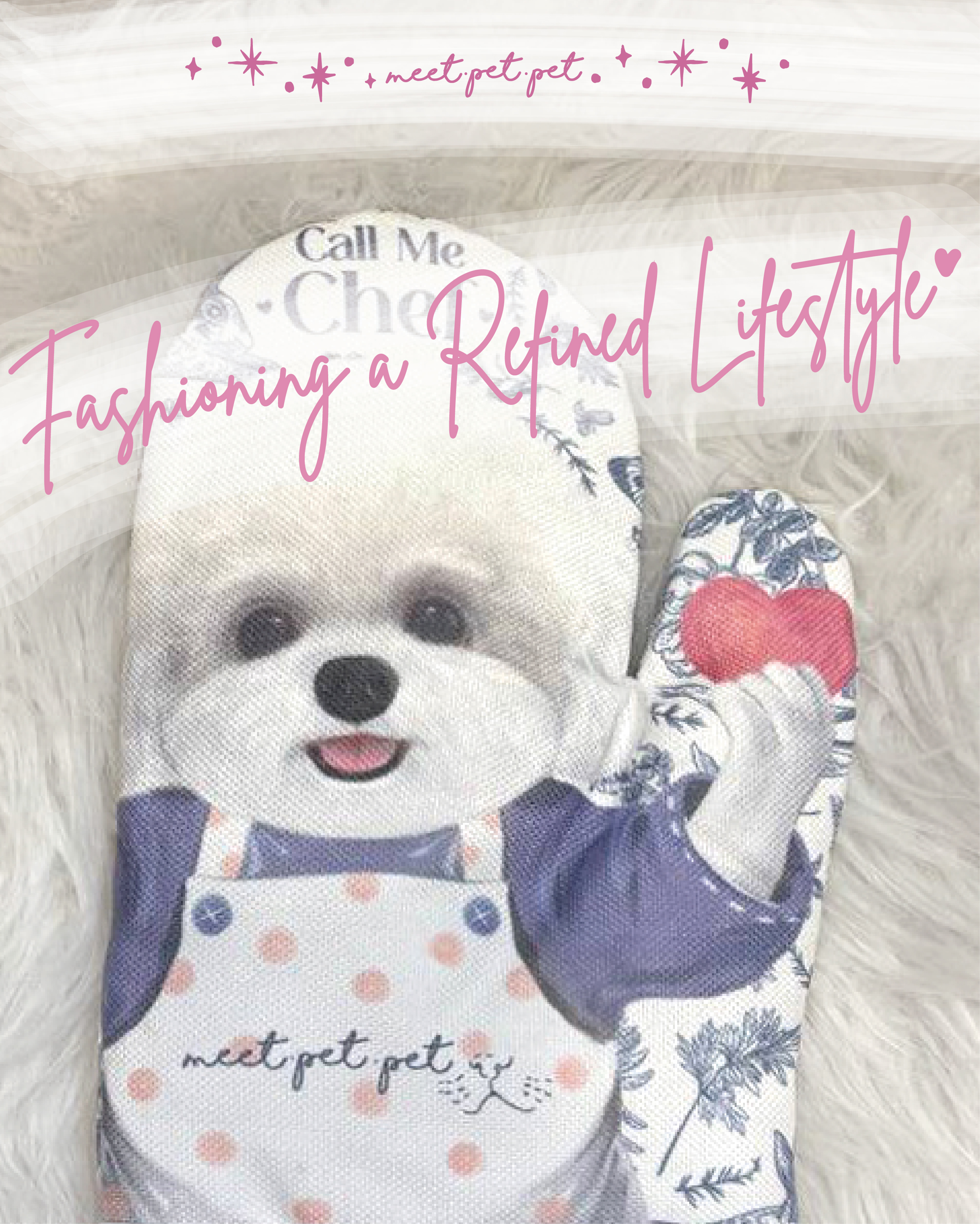 ⋆ 貴婦狗 ⋆ 隔熱手套 ⋆ Poodle ⋆