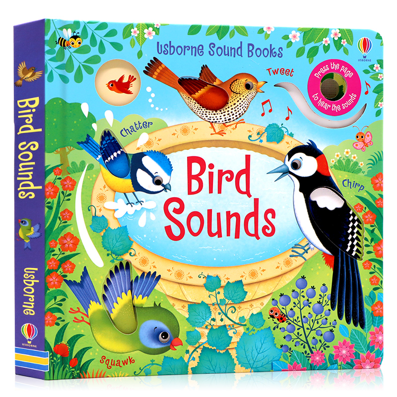 Usborne Bird Sounds book鳥類奇妙觸摸發聲書 