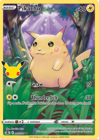 Pokemon TCG Celebrations - Pikachu-005/025