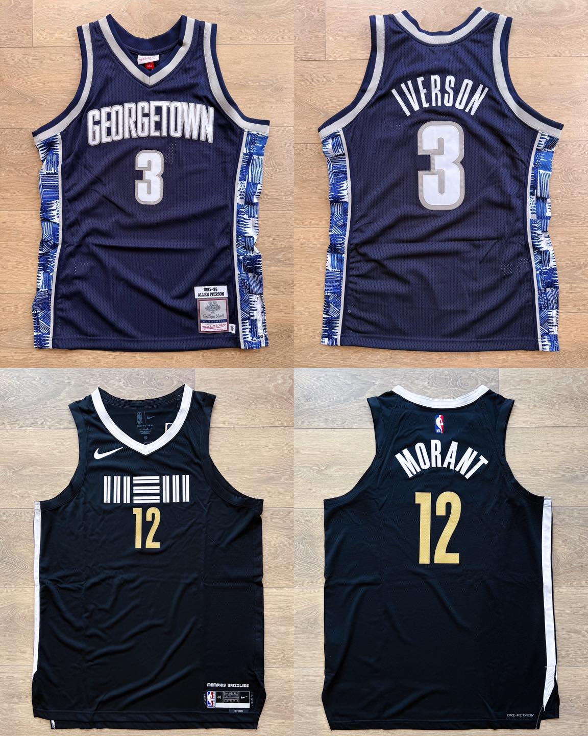 Iverson Ja Morant au jersey