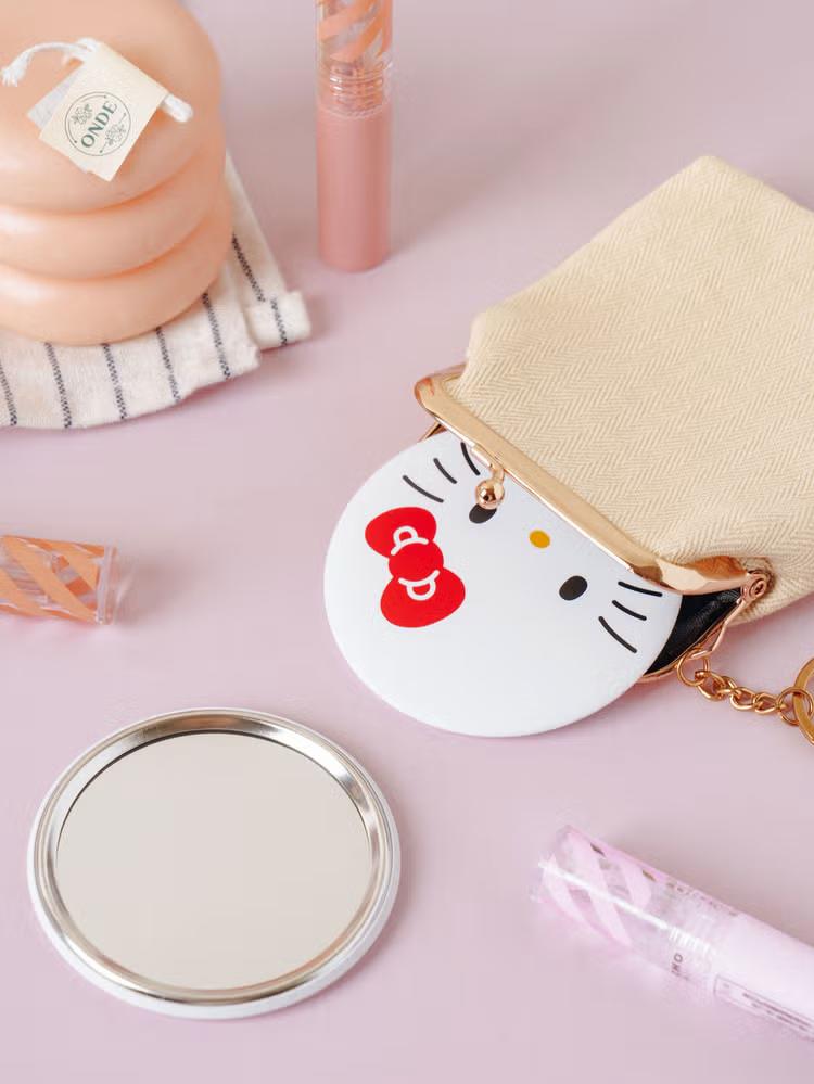 Daiso X HelloKitty 迷你鏡
