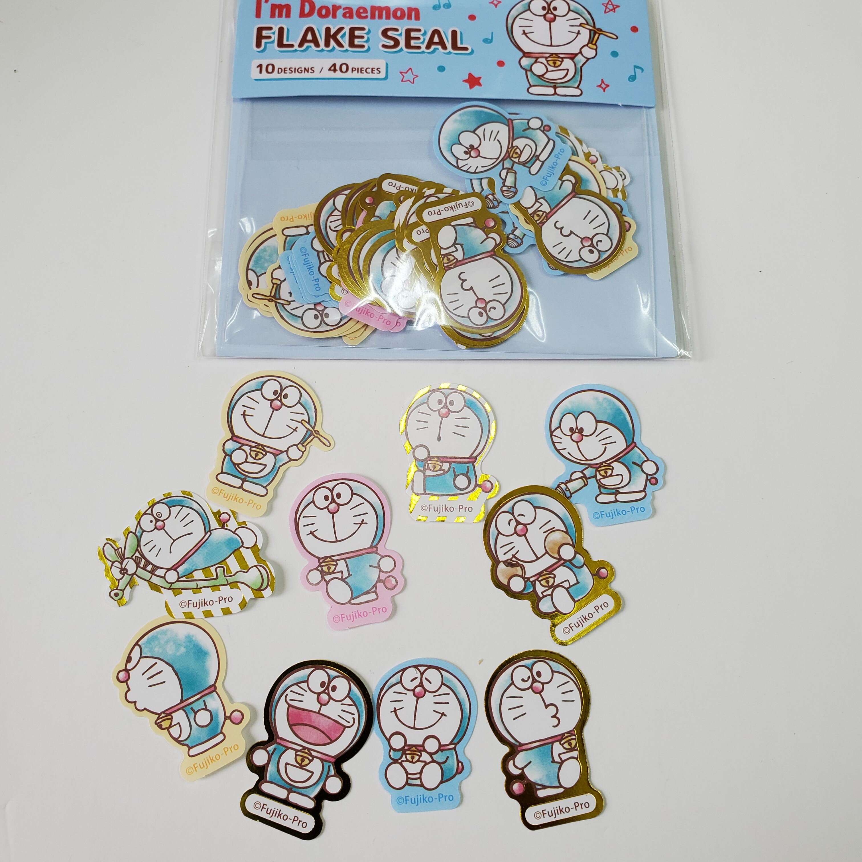 [現貨] [日本直送] DORAEMON｜40枚 貼紙 {TF2307023}