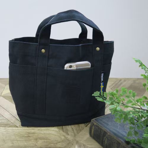 日本直送 瑞典 moz 帆布手挽袋 Tote Bag (M) | 收納萬用袋