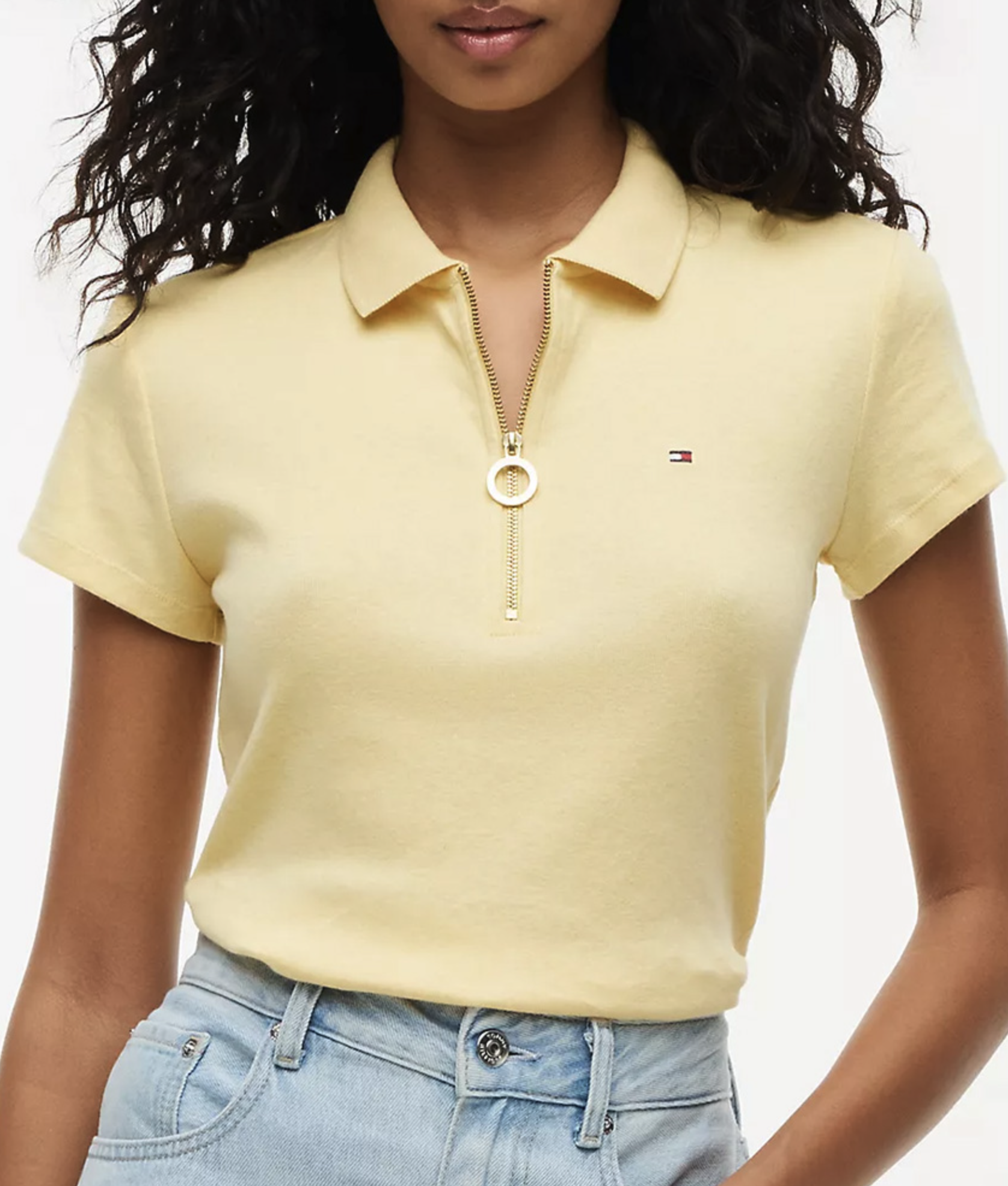 Tommy Hilfiger Navy Slim Fit Polo T-Shirt