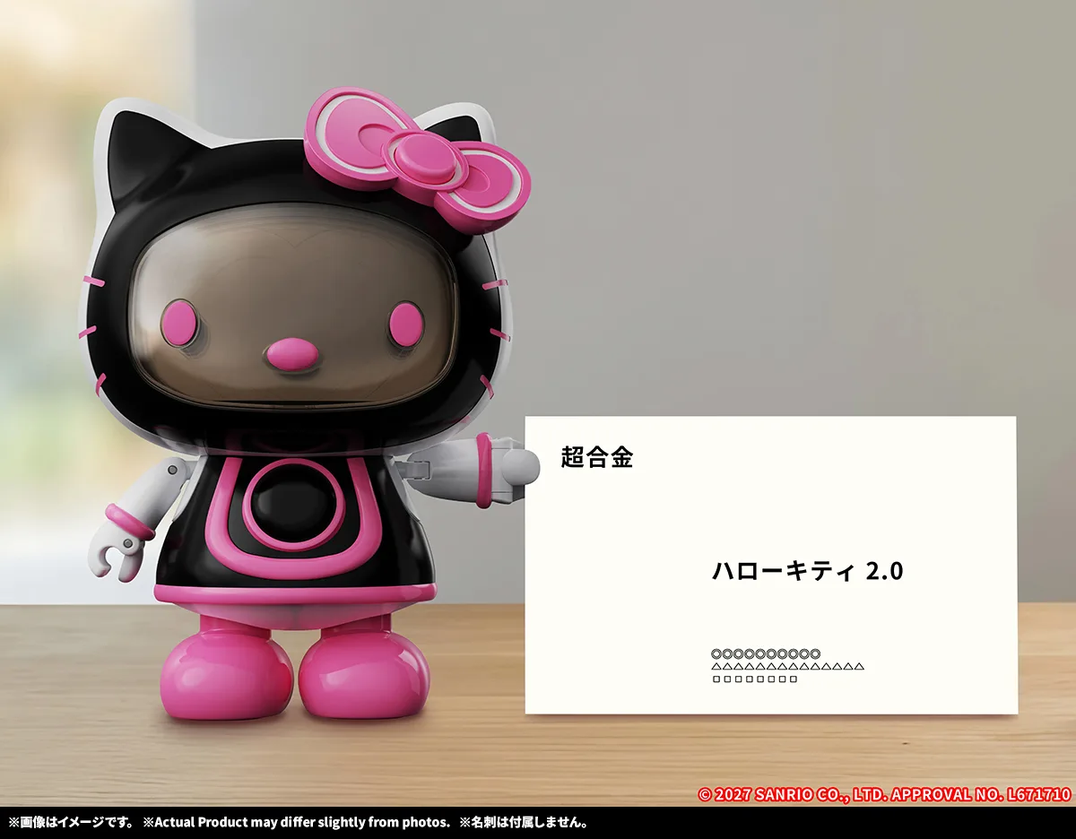 (預訂訂金 $200) (總價 $528) Bandai 超合金 Chogokin Hello Kitty 2.0 吉蒂貓 (行版)