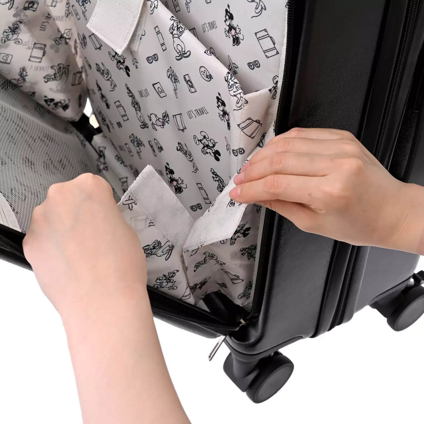 🌸 【預訂】Mickey 黑色行李箱 (S) - Disney Magical Travel