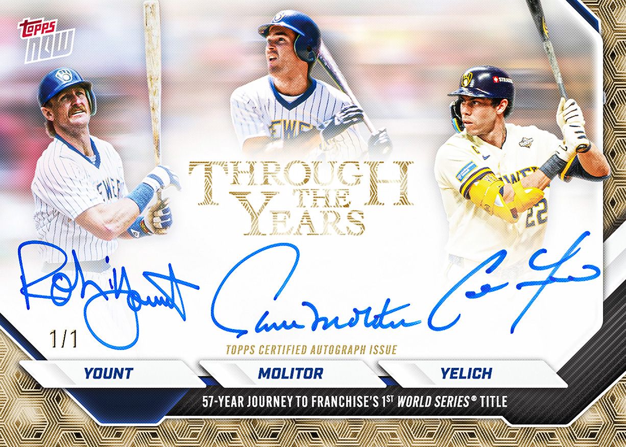 Milwaukee Brewers - 2026 World Series Champions MLB Topps NOW® 15-Card Team Set【團購】