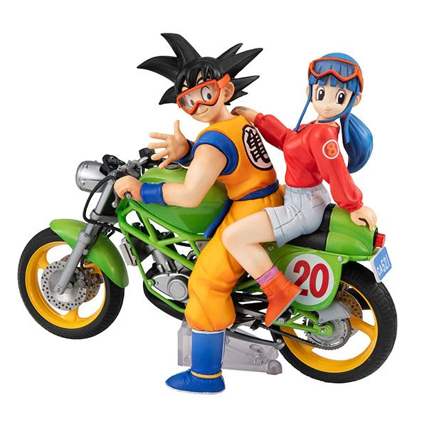🧲預訂26年10月：MegaHouse DESKTOP REAL McCOY《龍珠Z》孫悟空及芝芝 PVC figure  Dragon Ball Z 05 Son Goku＆Chichi Limited Repeat Ver.