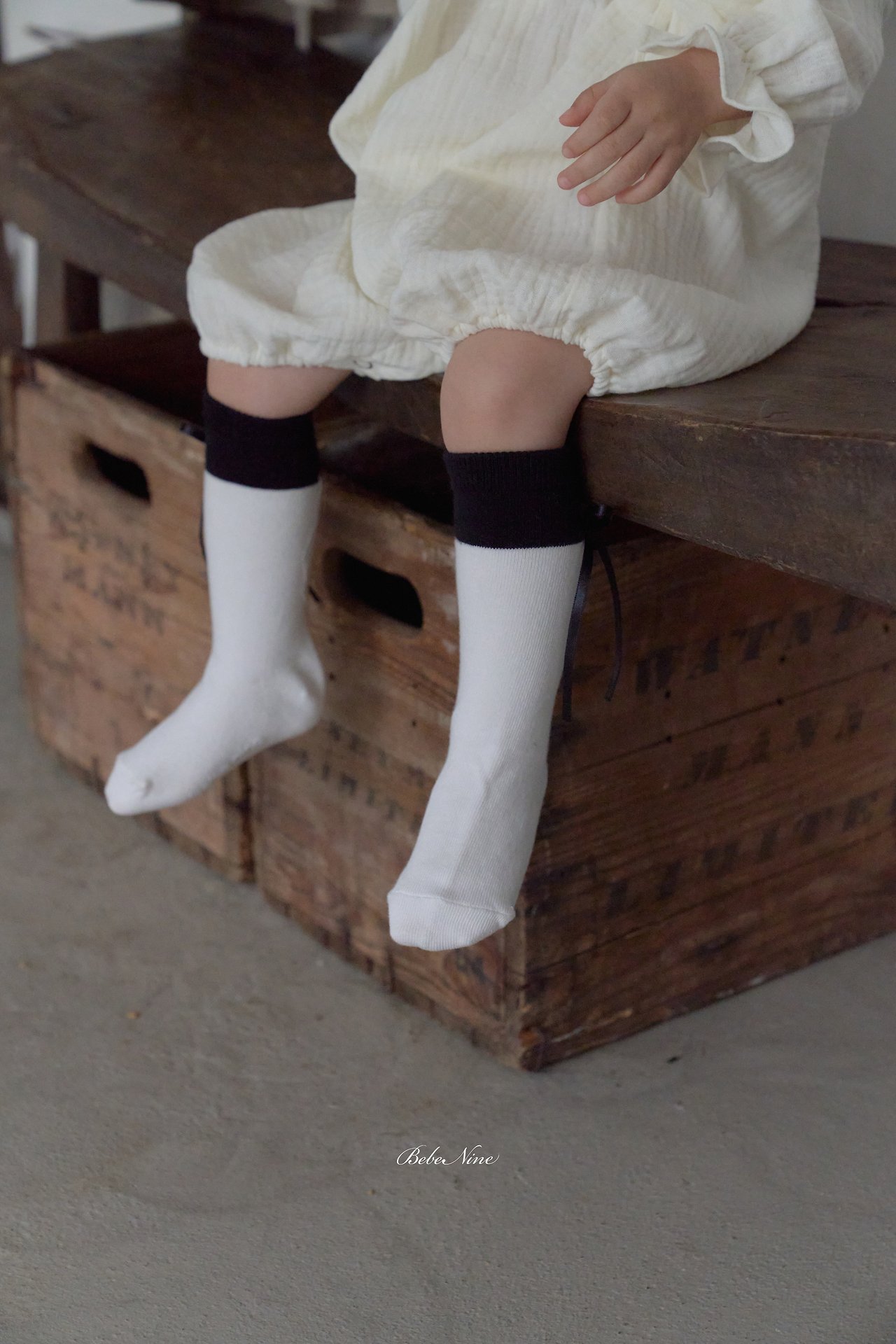 Bebenine Nine Ribbon Knee Socks Set