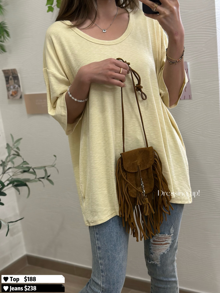  軟棉棉推介｜圓領純色上衣