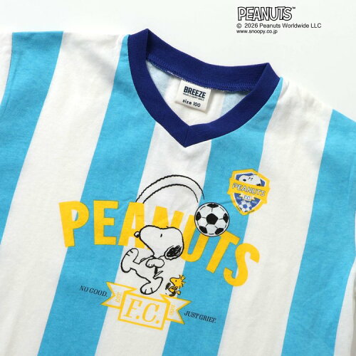 🆕【⭐訂購⭐】 🌀#Peanuts #Snoopy / #Charliebrown 足球短袖Tee🌀[ELFA-0107][260712]