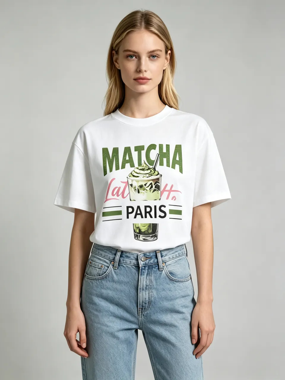［訂購］M016 Matcha Paris Tee