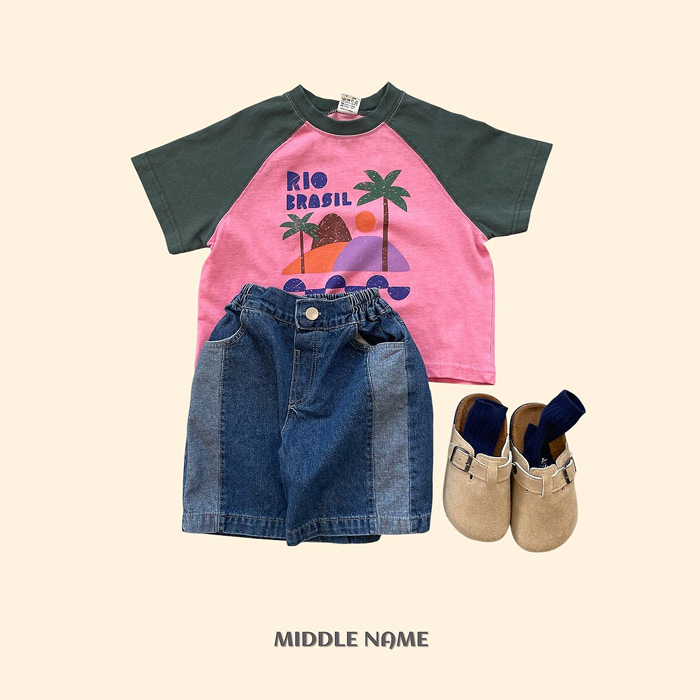 🇰🇷middle name tee